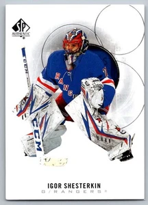 2020-21 SP Authentic Igor Shesterkin New York Rangers #9 - Picture 1 of 2