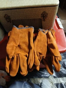 BIG MO Edina Manufacturing Co. Leather Work Gloves Large - Picture 1 of 2