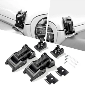 Seven Sparta Chiusure Cappuccio Cattura Cappuccio Alluminio Compatibile con Jeep Wrangler JK/J - Foto 1 di 3