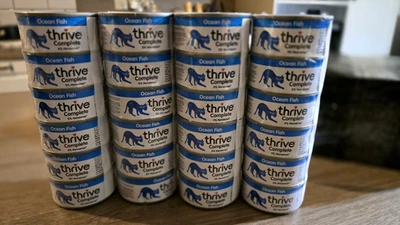 Thrive Ocean Fish Complete Wet Cat Food 24tins