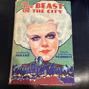 Jack Lait THE BEAST OF THE CITY First Edition 1932 - Bild 1 von 11