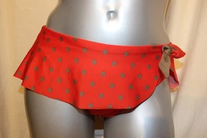 ANTIGEL Lise Charmel Bikini Slip Schärpe LA POIS TOUJOURS pois rouge-kaki 44 NEU - Picture 1 of 2