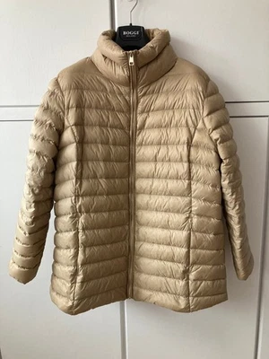 DAMEN C&A JACKE STEPPJACKE LEICHTDAUNEN BEIGE-GOLD 48-50 TOPP - Bild 1 von 4