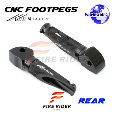 Reposapiés traseros Shinobi para Yamaha MT-03 2016-2018 16 17 18 Foto 1 de 4