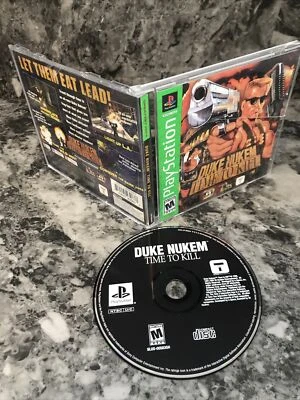 Duke Nukem Time to Kill Greatest Hits Sony PlayStation 1 Complete and Tested - Image 1 of 3