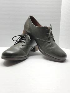 Dansko Louise Burnished Nappa Stone Leather Oxford Laced Size 39 EUR 8 /8,5 US - Bild 1 von 17