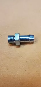CLASSIC MINI ,SPRITE AND MIDGET OIL COOLER FITTING.5/8 UNF to 1/2" PUSH FIT HOSE - Picture 1 of 3