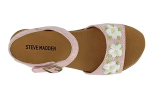 Zapatos Sandalia Steve Madden Niñas Rosa Talla 7. Nuevo con caja - Imagen 1 de 3