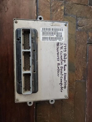 1999 Dodge Ram 2500/3500 5,9 л Cummins дизельный компьютер P #56040197 цена за каждый - Изображение 1 из 4