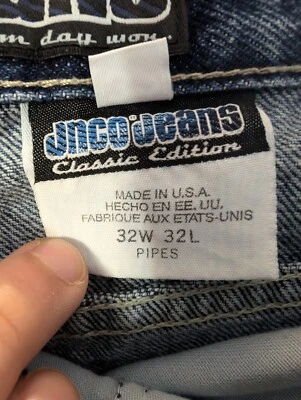 Tubos JNCO 179 DG Classic 32W x 32L Foto 1 de 4