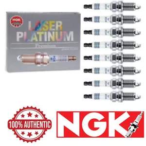 8 -BMW Spark Plugs NGK Double Laser Platinum OE Set for 4.4L M62/N62 e38 e65 e39 - Picture 1 of 1