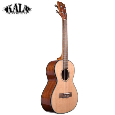 Kala KA-STG Solid Spruce Mahogany Tenor Performance Ukulele w/ Aquila Strings - Image 1 of 4