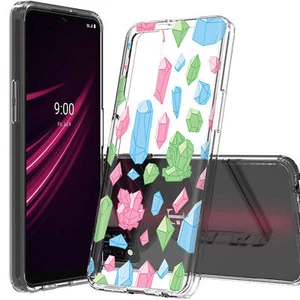 Slim Case for TCL/ T-Mobile REVVL V PLUS V+ 5G, Color Crystal Clear Print, USA - Picture 1 of 7