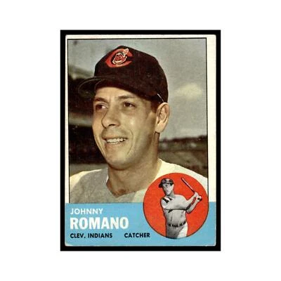 1963 Topps Johnny Romano Indians #72 - Image 1 of 3