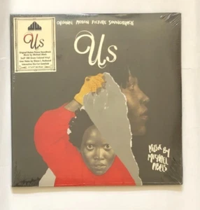 Us Soundtrack Coloured Vinyl New Record Sealed Waxwork WW072 Jordan Peele Abels - Picture 1 of 10