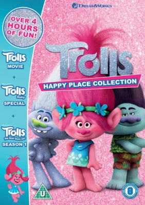 Trolls - Happy Place Collection DVD (2019) Mike Mitchell, Dohrn (DIR) cert U 3 - Image 1 of 2