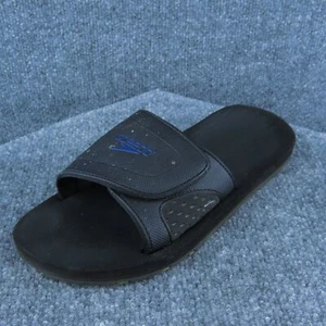 Speedo Women Slide Shoes  Black Synthetic Hook & Loop Size 7 Medium (B, M) - Picture 1 of 6