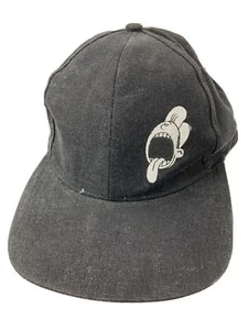 Six Flags Black White Snapback Adult Cap Hat - Picture 1 of 6