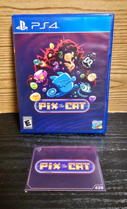Pix the Cat (Playstation 4) w/ Trading Card *Limited Run Games*