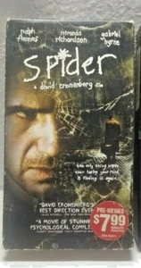 Spider RARE Oop VHS Psychological Horror David Cronenberg Blockbuster Rental - Picture 1 of 8