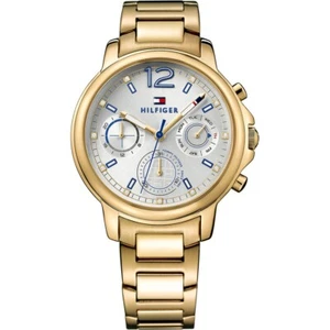 Tommy Hilfiger Women’s Watch 1781742 Quartz Stainless Steel Silver Dial 40mm - Picture 1 of 2