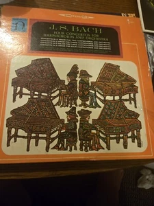 Original BACH RARE Classical Music J.s. Bach LP Record Excellent Vinyl + Cover - Picture 1 of 1