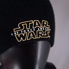 NEW Disney Star Wars Beanie Hat Cap The Force Awakens Movie Black Winter Knit