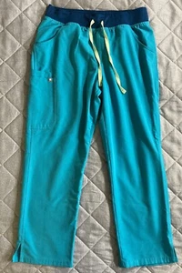 Figs Technical Collection Scrub Pants Women’s Large Petite LP W235W2023P 3654 - Picture 1 of 16