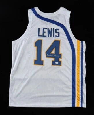 FREDDIE LEWIS Indiana Pacers Signed Custom XL Jersey (JSA Witnessed Protection) - Image 1 of 4