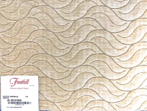 Stark Fonthill Keeton Chenille Artic Fabric Sample Remnant 26x26" orig. 149/yard - Picture 1 of 3