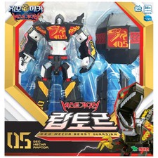 Geo Mecha Beast Guardian RAPTOR Transformer Robot Dinosaurs Toy Action Figure