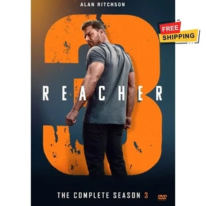 Neu Reacher TV Serie DVD Komplettset Staffel 1 2 3 1080p Full HD Region Free - Bild 1 von 9