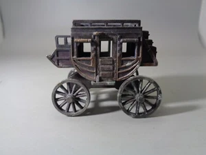 vintage pop metal made in Hong Kong stage coach pencil sharpener - Picture 1 of 7