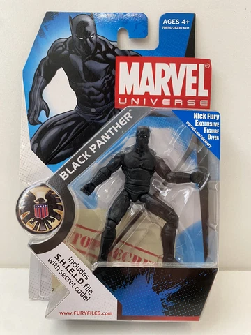 Marvel Universe 3.75 Inch Black Panther NIB Cover