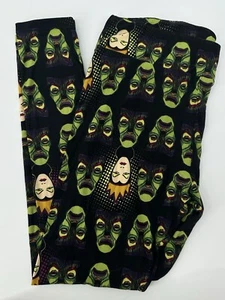 Disney Lularoe Legging Tall Curvy TC Evil Queen Magic Mirror On the Wall Poison - Picture 1 of 1