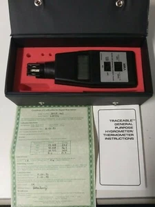 VWR 35519-043 Misuratore digitale umidità/temperatura, termometro igrometro - Foto 1 di 12