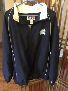 Vintage Team Issued Unversity of North Carolina UNC Full Zip Jacket Size XL - Picture 1 of 7
