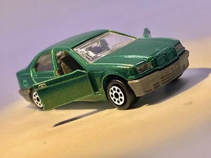 Majoretteš„1991 BMW 325i -1:58-Green Metallic Metal Htf - Picture 1 of 17