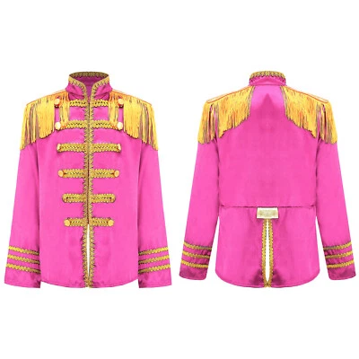 Kids Shirt Band Jacket Ringmaster Coat Long Sleeve Costume Cosplay Performance - Image 1 of 4