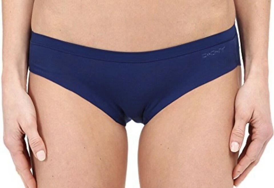 DKNY Womens Hipster Panties Size XL Navy Blue No Lines Underwear DK1026