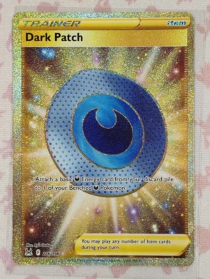 Dark Patch 216/196 Gold Secret Rare - 2022 Pokémon Lost Origin - Bild 1 von 2
