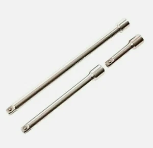 3PZ BARRA PROLUNGA PRESA CORTA 3/8" DIMENSIONI 3" 6" 9" GARAGE ATTREZZI ATTREZZI FAI DA TE. - Foto 1 di 1