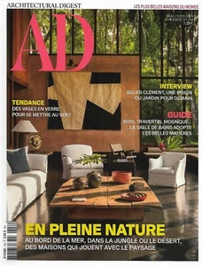 Ad Architectural Digest No 154 May 2019 More Beautiful Houses IN Full Nature - Picture 1 of 7