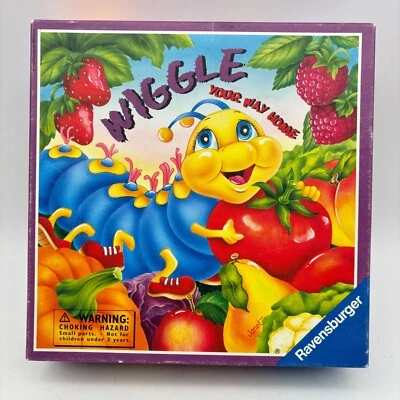 Wiggle Your Way Home Game COMPLETE Ravensburger 1999 Kids Food Caterpillar - Image 1 of 4