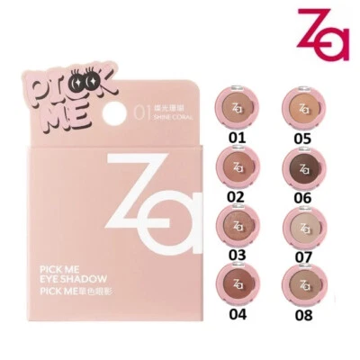 [ZA] Pick Me Silky Smooth Color Mono Single Shade Eyeshadow 1.2g NEW - Image 1 of 4