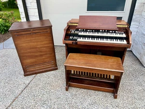 1957 Hammond C3 Orgel & Leslie 147 Lautsprecher - Worldwide Shipping! - Bild 1 von 22