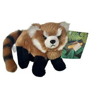 VTG 1993 Red Panda Rare Size 7" Stuffed Animal Plush w Tags K&M Conservationists - Picture 1 of 12