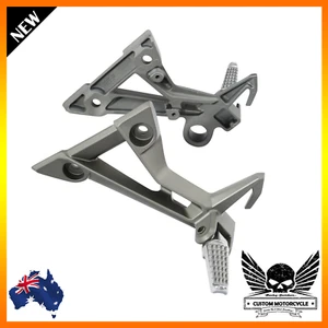 Motorcycle Rear Passenger Footpegs Peg Bracket For Kawasaki Ninja 300 2013-2017 - Picture 1 of 5
