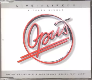 Opus - Live Is Life 08 - CDM - 2008 - Pop 2TR Fritz Jerey - Bild 1 von 2