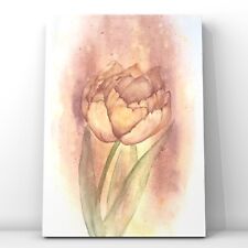 Original brand new watercolor "Tulip fantasy” $60 Home decor art gift